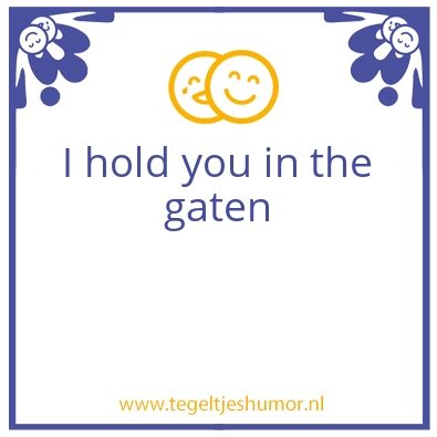 Tegeltje: Slechte engels