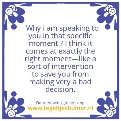 Tegeltje: the most optimal way