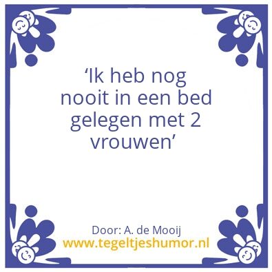 Tegeltje: Arjen
