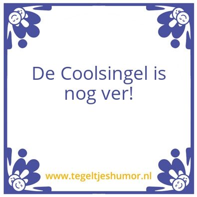 Tegeltje: Coolsingel
