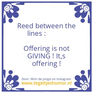 Tegeltje: he has no power whatsoever !