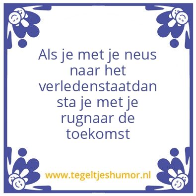 Tegeltje: Neus