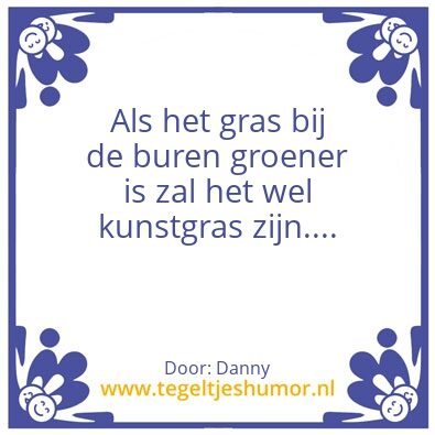 Tegeltje: Tegel