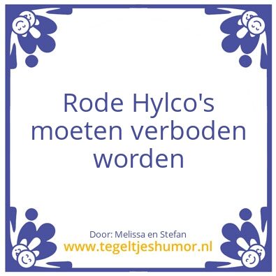 Tegeltje: bah