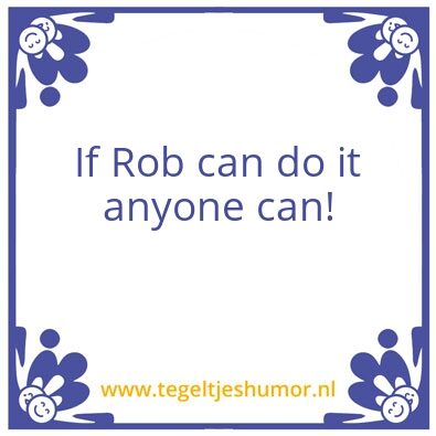 Tegeltje: go Live