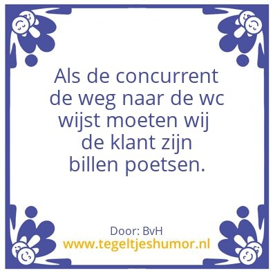 Tegeltje: Handel