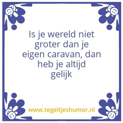 Tegeltje: Zuivere waarheid