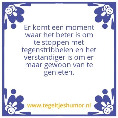 Tegeltje: .