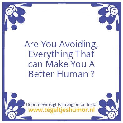 Tegeltje: many versions of yourself.