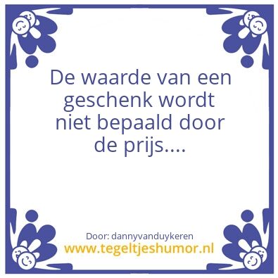 Tegeltje: Tegel