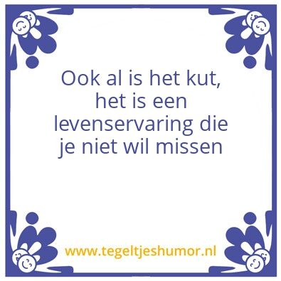 Tegeltje: Kut