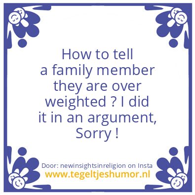 Tegeltje: Let’s clarify :