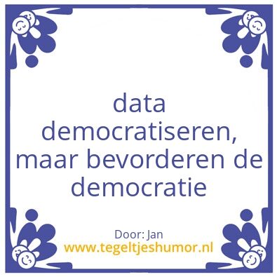 Tegeltje: iBestuur