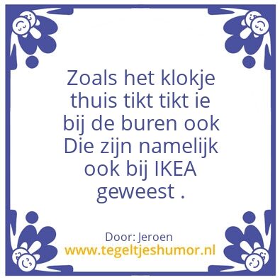 Tegeltje: Nieuwerwets spreukje