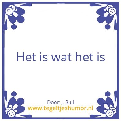 Tegeltje: Bh