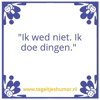 Tegeltje: wijsheid