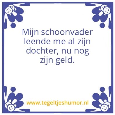 Tegeltje: Geld
