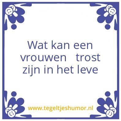 Tegeltje: mij leven
