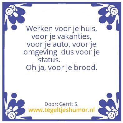 Tegeltje: Ik ben Gerrit.