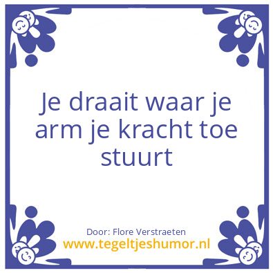 Tegeltje: Balletles