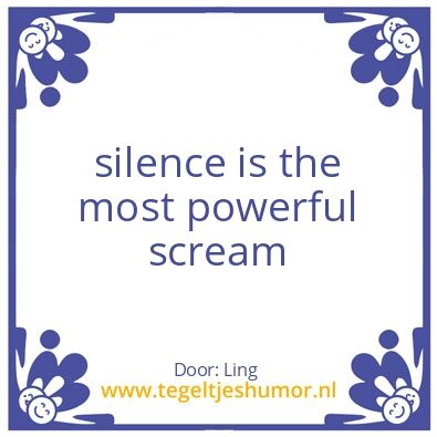 Tegeltje: strong