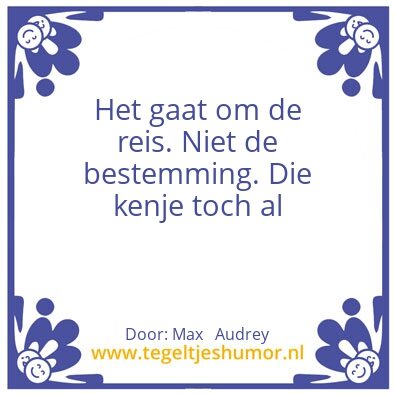 Tegeltje: Drielandentocht