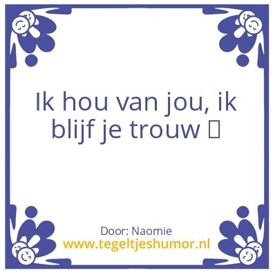 Tegeltje: Mamma