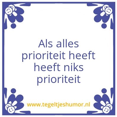Tegeltje: Tegel