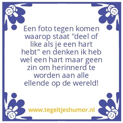 Tegeltje: Facebook