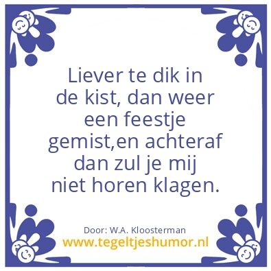 Tegeltje: Geniet van het Leven