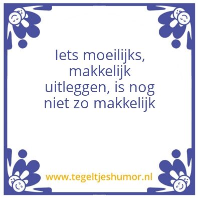 Tegeltje: MAAS
