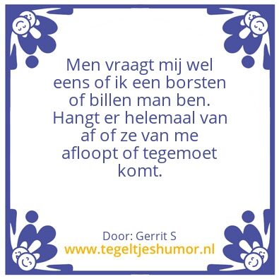 Tegeltje: Ik ben Gerrit
