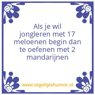 Tegeltje: Meloen