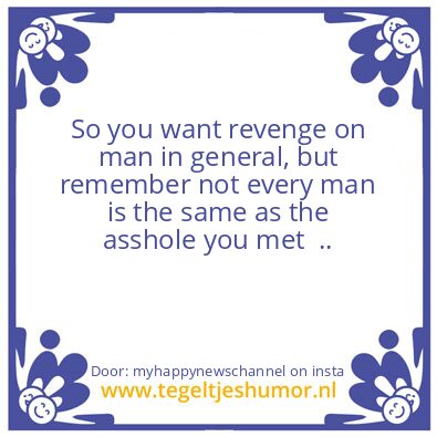 Tegeltje: Beware of  Man ?