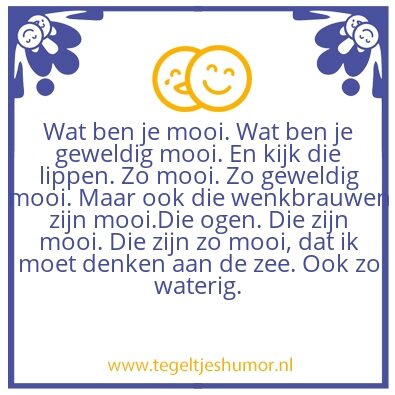 Tegeltje: Humorduiveltje