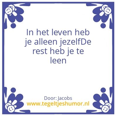 Tegeltje: Carpe Diem