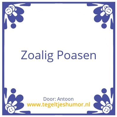 Tegeltje: Antoon