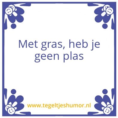 Tegeltje: Marc zegt