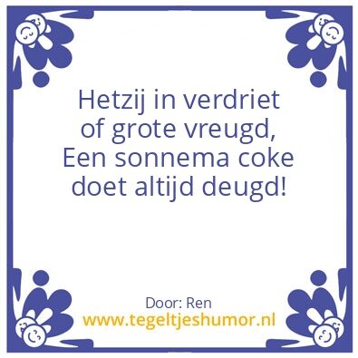 Tegeltje: 5uurspreuk