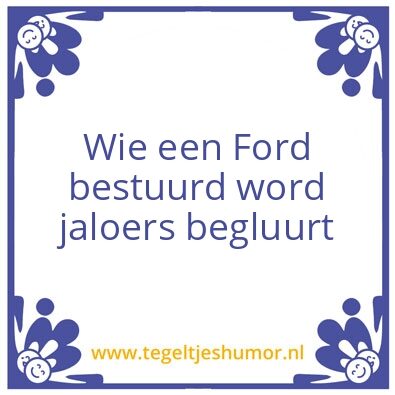 Tegeltje: boeruh