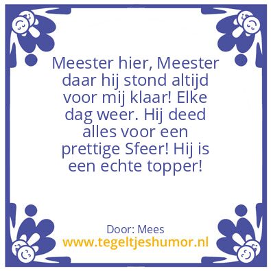 Tegeltje: Sietse