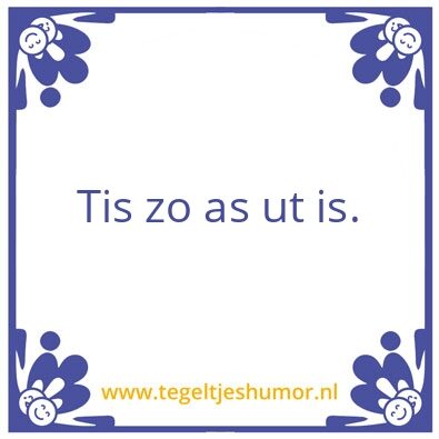 Tegeltje: Peetje