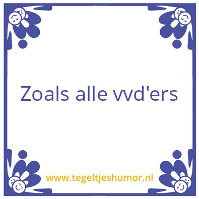 Tegeltje: Je bent een lul