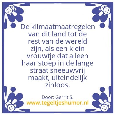 Tegeltje: Ik ben Gerrit.