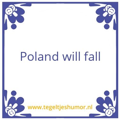 Tegeltje: PWF