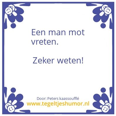 Tegeltje: Peters kaassoufflÃ©