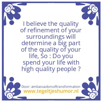 Tegeltje: Discipline & Direction