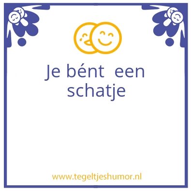 Tegeltje: Belle