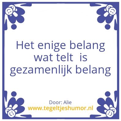 Tegeltje: B er zksng