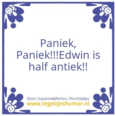 Tegeltje: Abraham